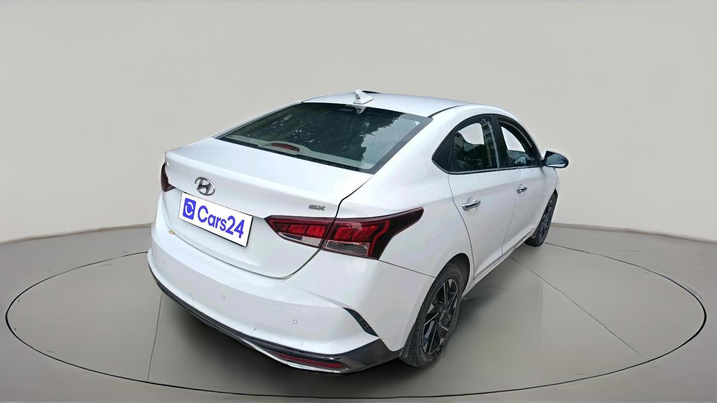 2021 Hyundai Verna SX (O) 1.5 CRDI AT, Diesel, Automatic, 76,908 km, exterior