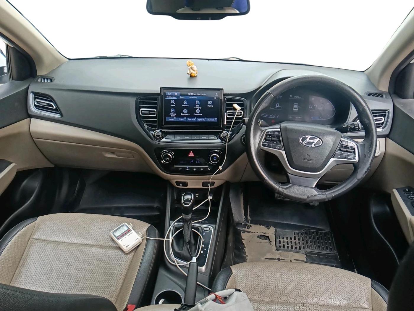 2021 Hyundai Verna SX (O) 1.5 CRDI AT, Diesel, Automatic, 76,908 km, interior