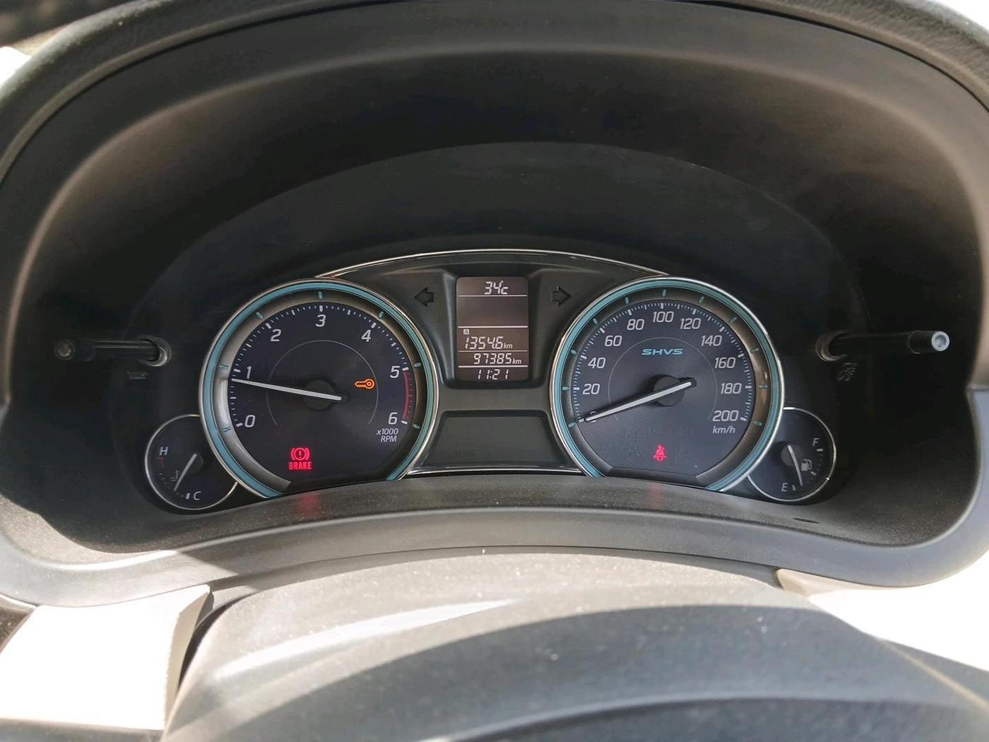 2016 Maruti Ciaz ZDI+ SHVS, Diesel, Manual, 97,385 km, interior