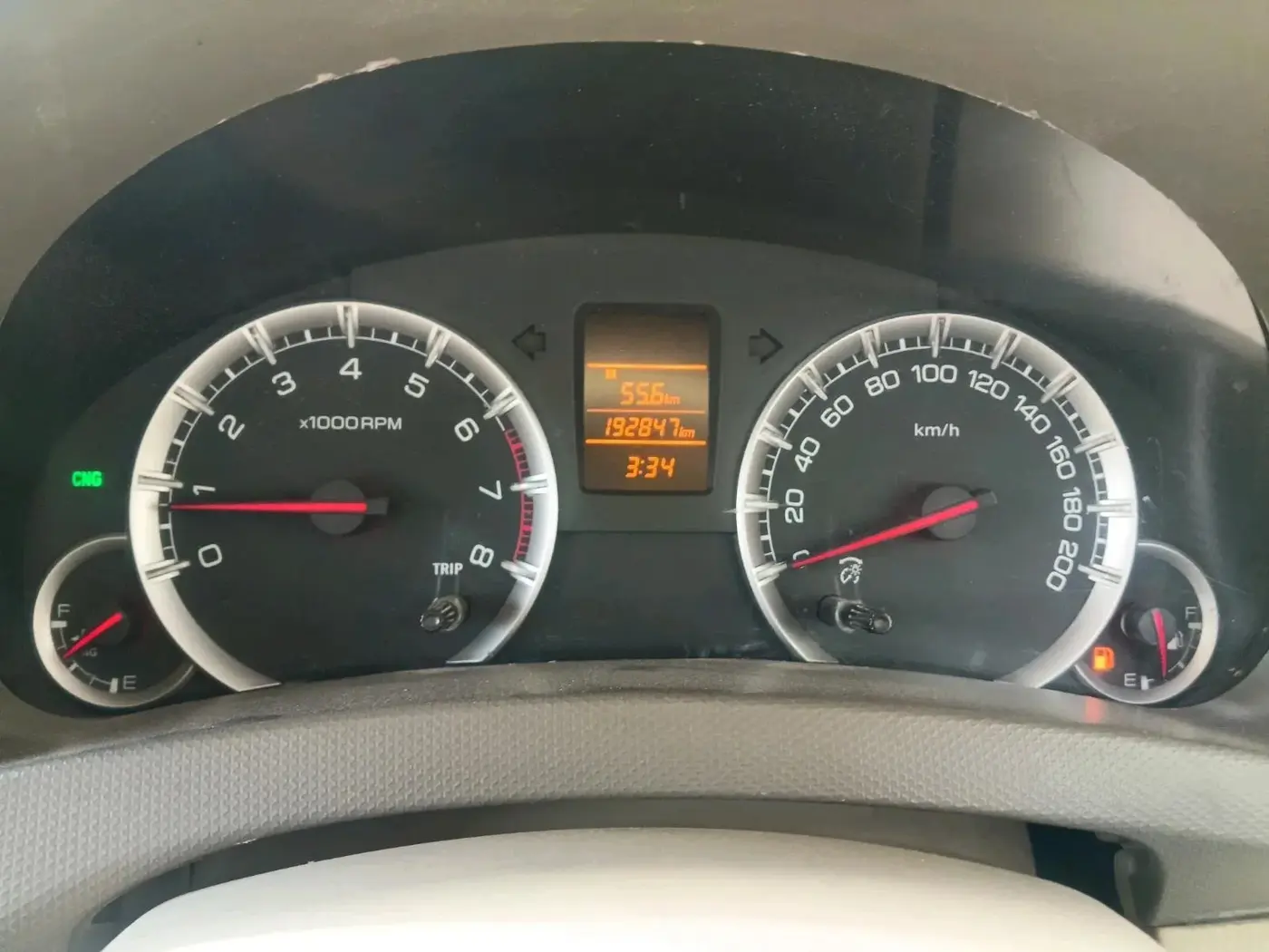 2015 Maruti Ertiga VXI CNG, CNG, Manual, 1,92,847 km, interior