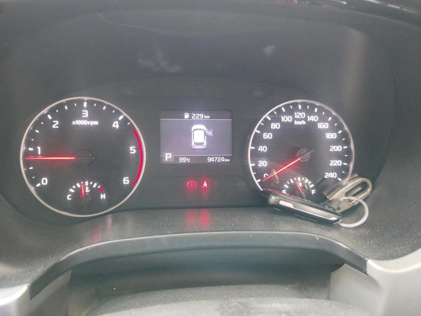 2019 KIA SELTOS HTK PLUS AT 1.5 DIESEL, Diesel, Automatic, 94,724 km, interior
