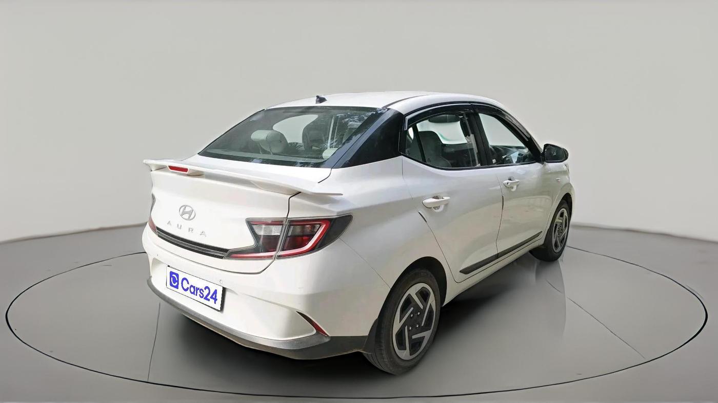 2024 Hyundai AURA S 1.2 CNG, CNG, Manual, 51,345 km, exterior