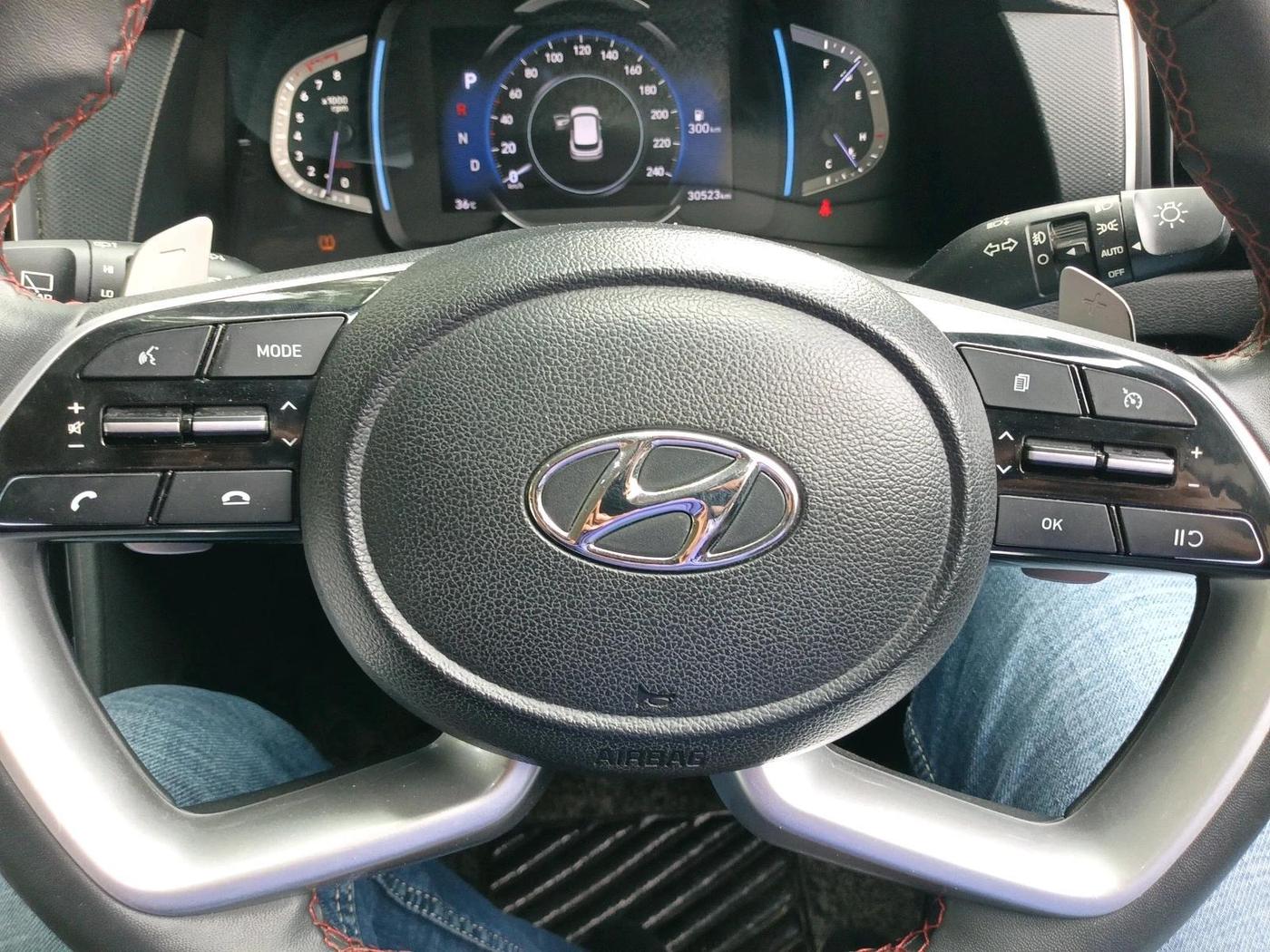 2022 Hyundai Creta SX (O) 1.4 TURBO DCT, Petrol, Automatic, 30,523 km, interior