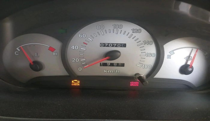 2013 Hyundai Santro Xing GLS, Petrol, Manual, 70,700 km, interior