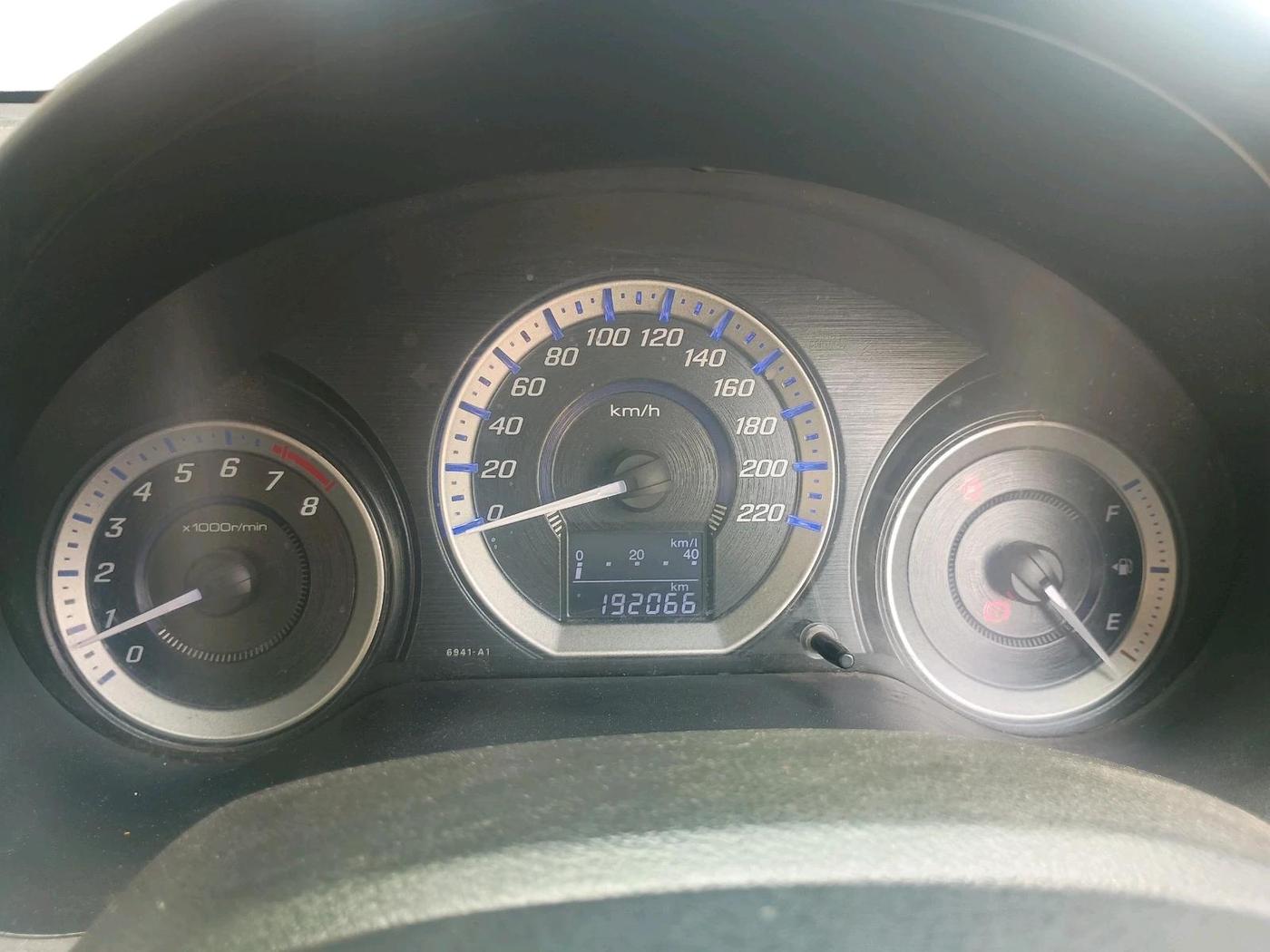 2012 Honda City 1.5L I-VTEC V MT, CNG, Manual, 1,94,000 km, interior