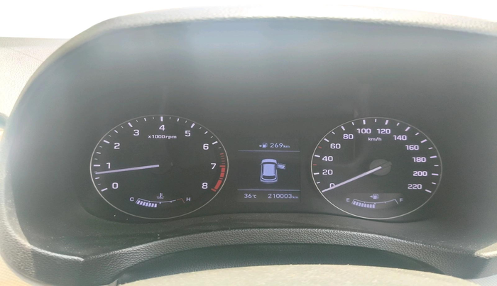 2018 Hyundai Creta SX (O) 1.6 PETROL, Petrol, Manual, 2,10,003 km, interior