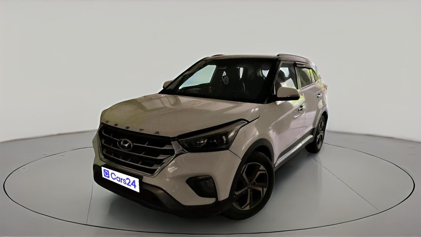 2018 Hyundai Creta SX AT 1.6 PETROL, Petrol, Automatic, 1,39,410 km, exterior