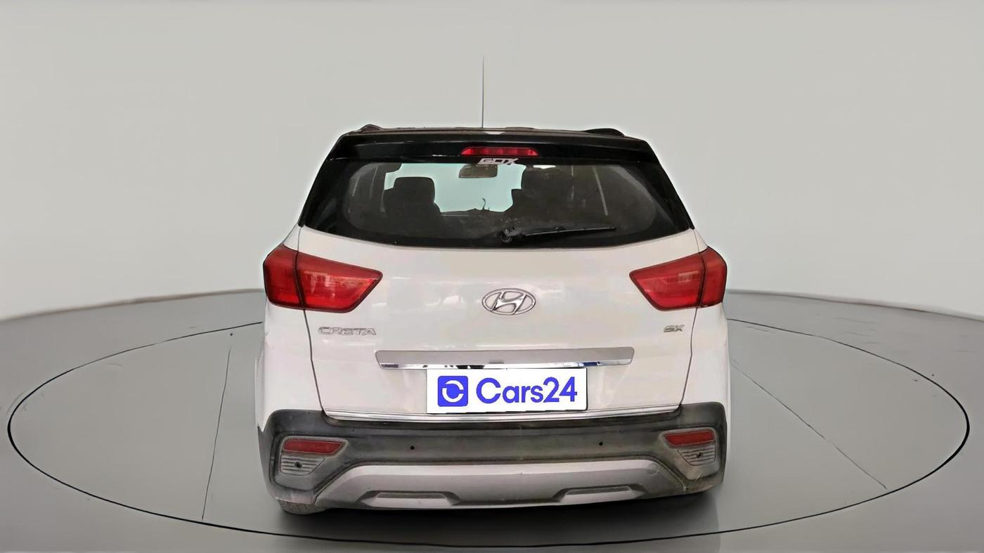 2018 Hyundai Creta SX AT 1.6 PETROL, Petrol, Automatic, 1,39,410 km, exterior