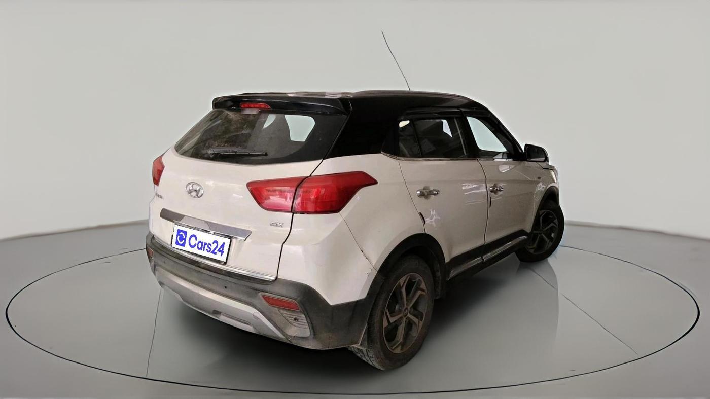 2018 Hyundai Creta SX AT 1.6 PETROL, Petrol, Automatic, 1,39,410 km, exterior