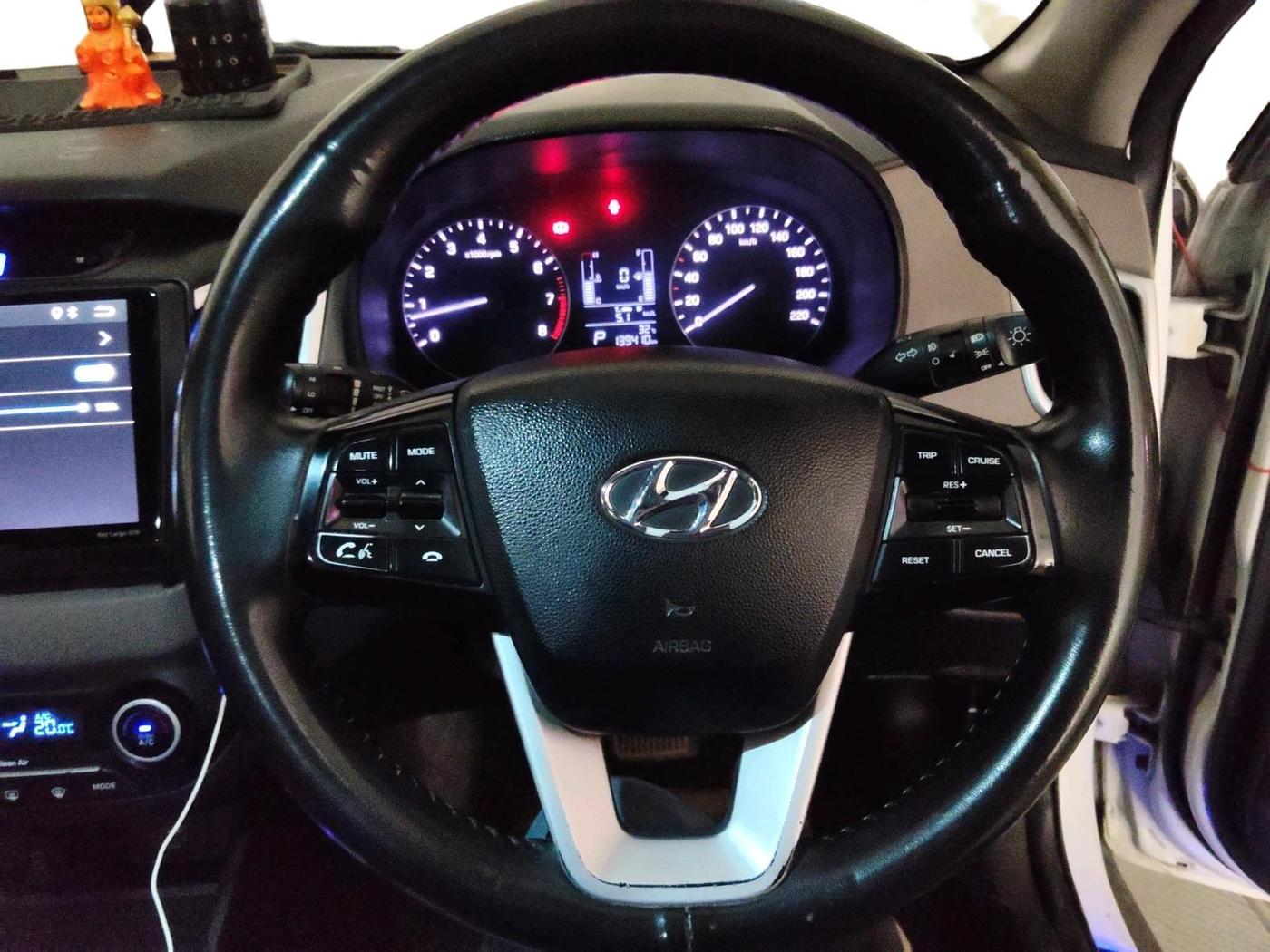 2018 Hyundai Creta SX AT 1.6 PETROL, Petrol, Automatic, 1,39,410 km, interior