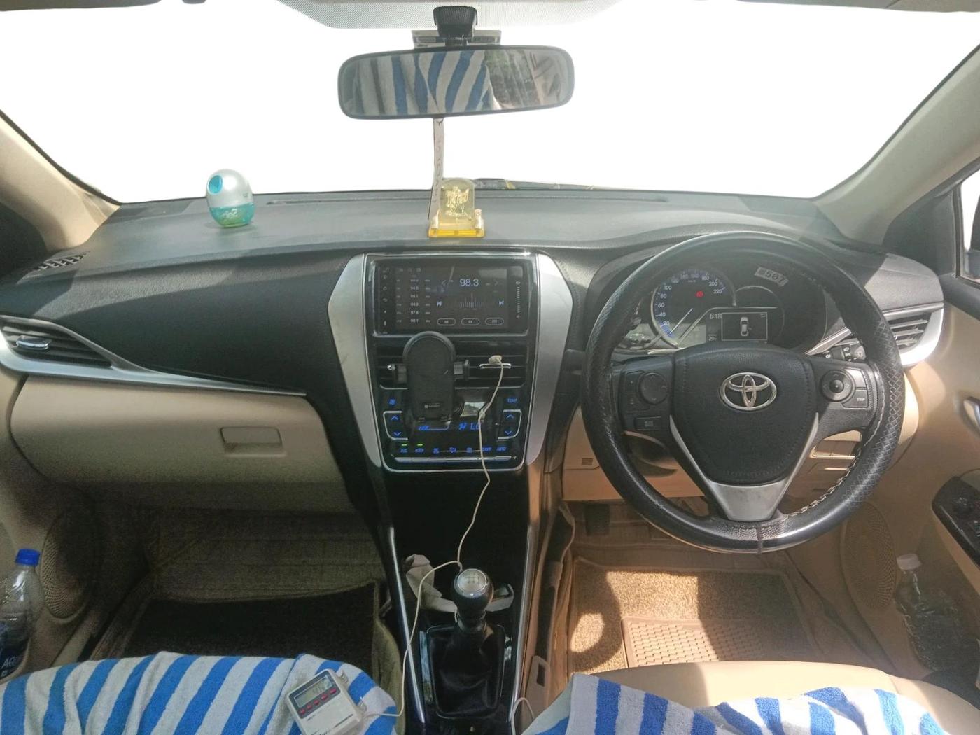 2018 Toyota YARIS G MT, Petrol, Manual, 48,689 km, interior