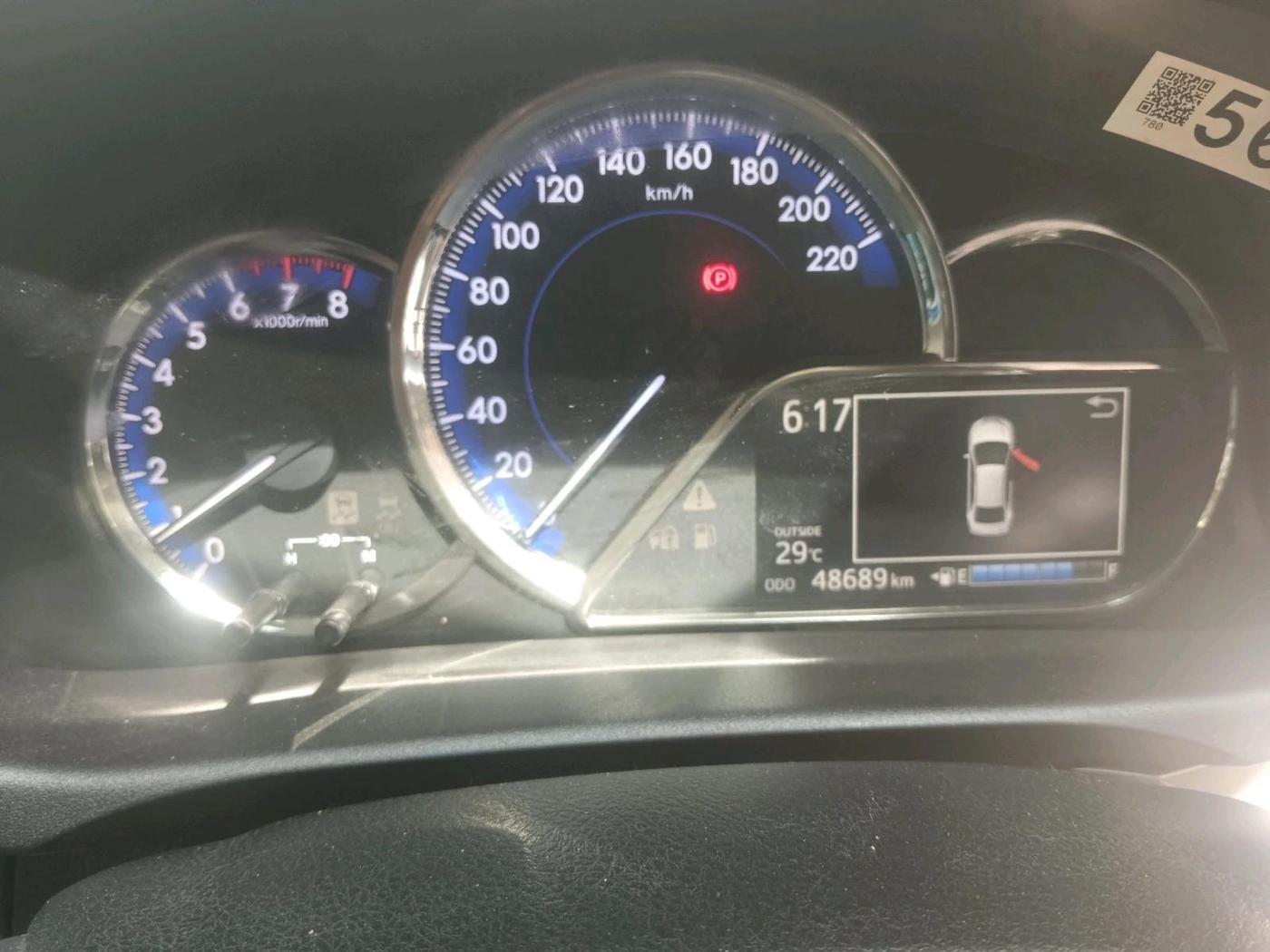 2018 Toyota YARIS G MT, Petrol, Manual, 48,689 km, interior