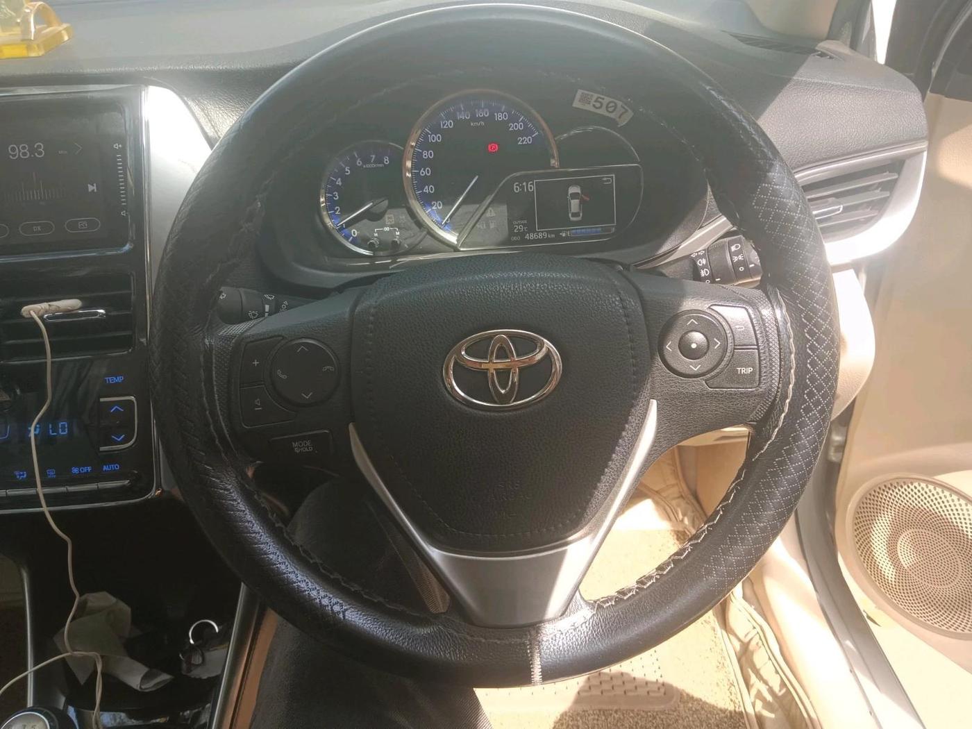 2018 Toyota YARIS G MT, Petrol, Manual, 48,689 km, interior