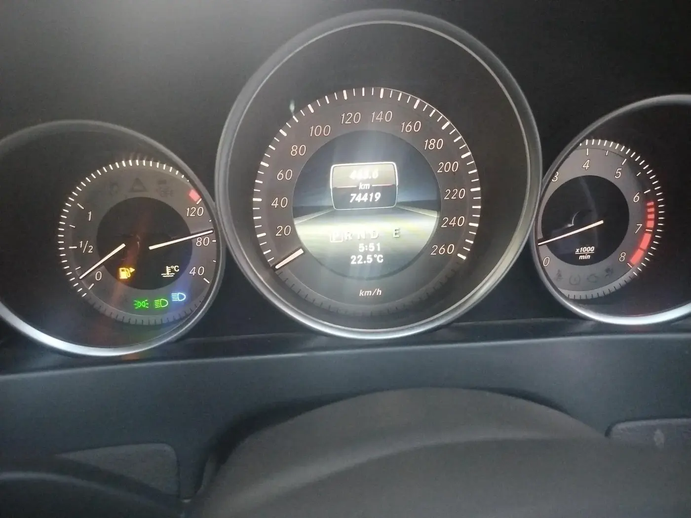 2013 Mercedes Benz C Class 200 CGI AVANTGARDE, Petrol, Automatic, 74,419 km, interior