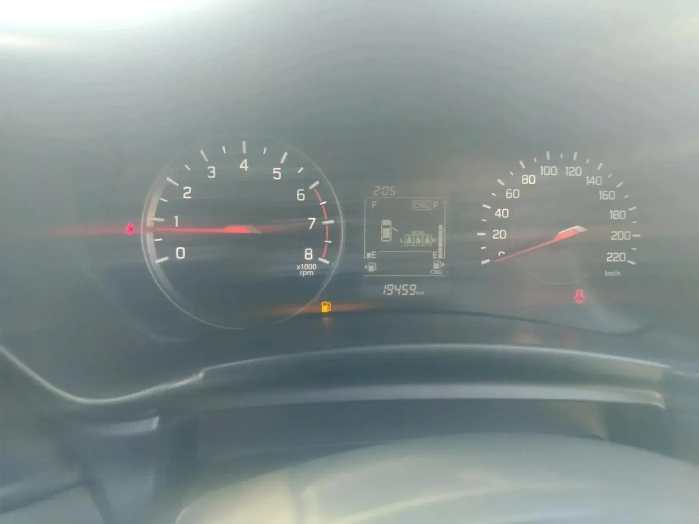 2025 Maruti Swift VXI 1.2L CNG, Petrol, Manual, 19,459 km, interior