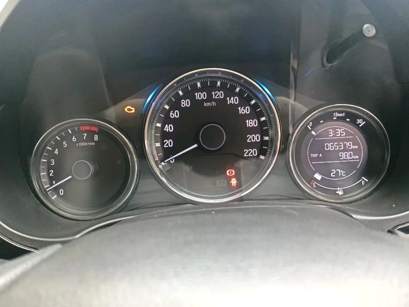 2018 Honda City 1.5L I-VTEC V MT, Petrol, Manual, 65,379 km, interior