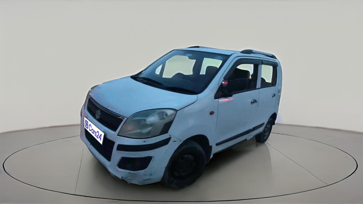 2013 Maruti Wagon R 1.0 LXI CNG, CNG, Manual, 1,41,666 km, exterior