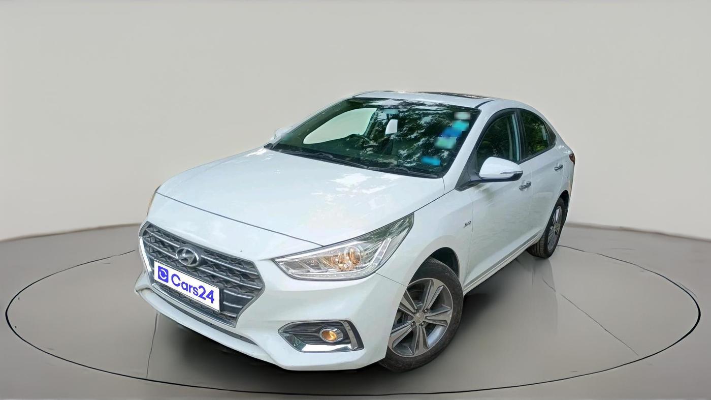 2019 Hyundai Verna 1.6 VTVT SX + AT, Petrol, Automatic, 35,076 km, exterior