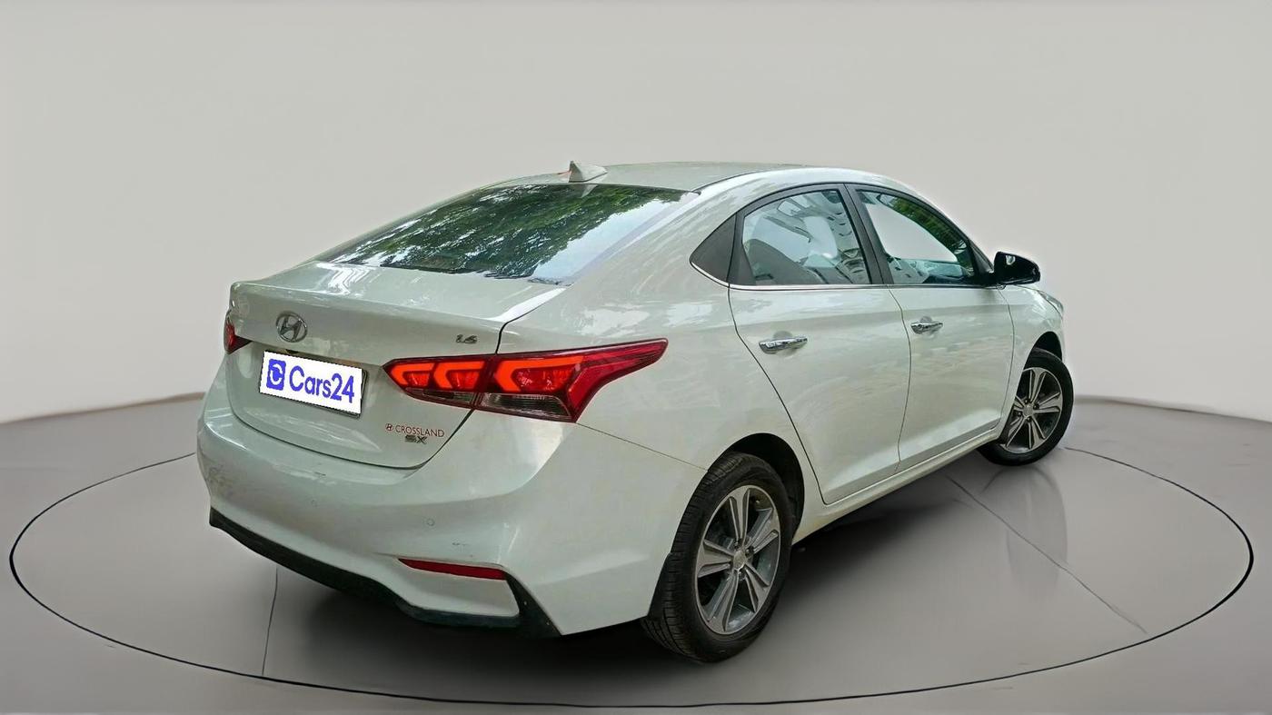 2019 Hyundai Verna 1.6 VTVT SX + AT, Petrol, Automatic, 35,076 km, exterior