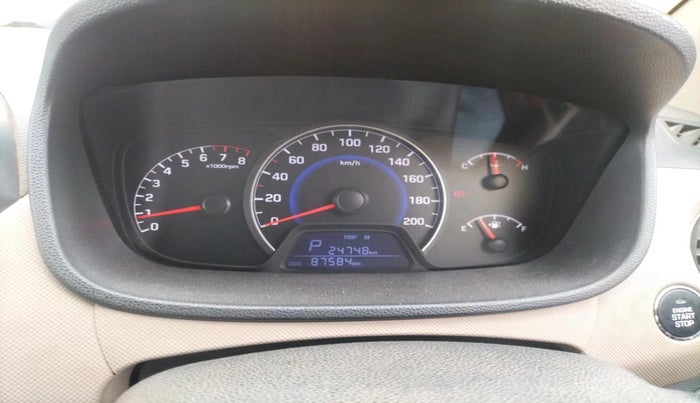 2015 Hyundai Grand i10 ASTA AT 1.2 KAPPA VTVT, Petrol, Automatic, 87,584 km, interior