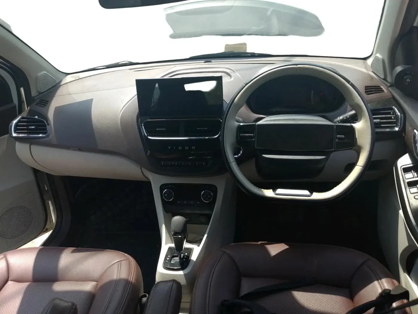 2025 Tata TIGOR XZA Plus iCNG , CNG, Automatic, 22,136 km, interior