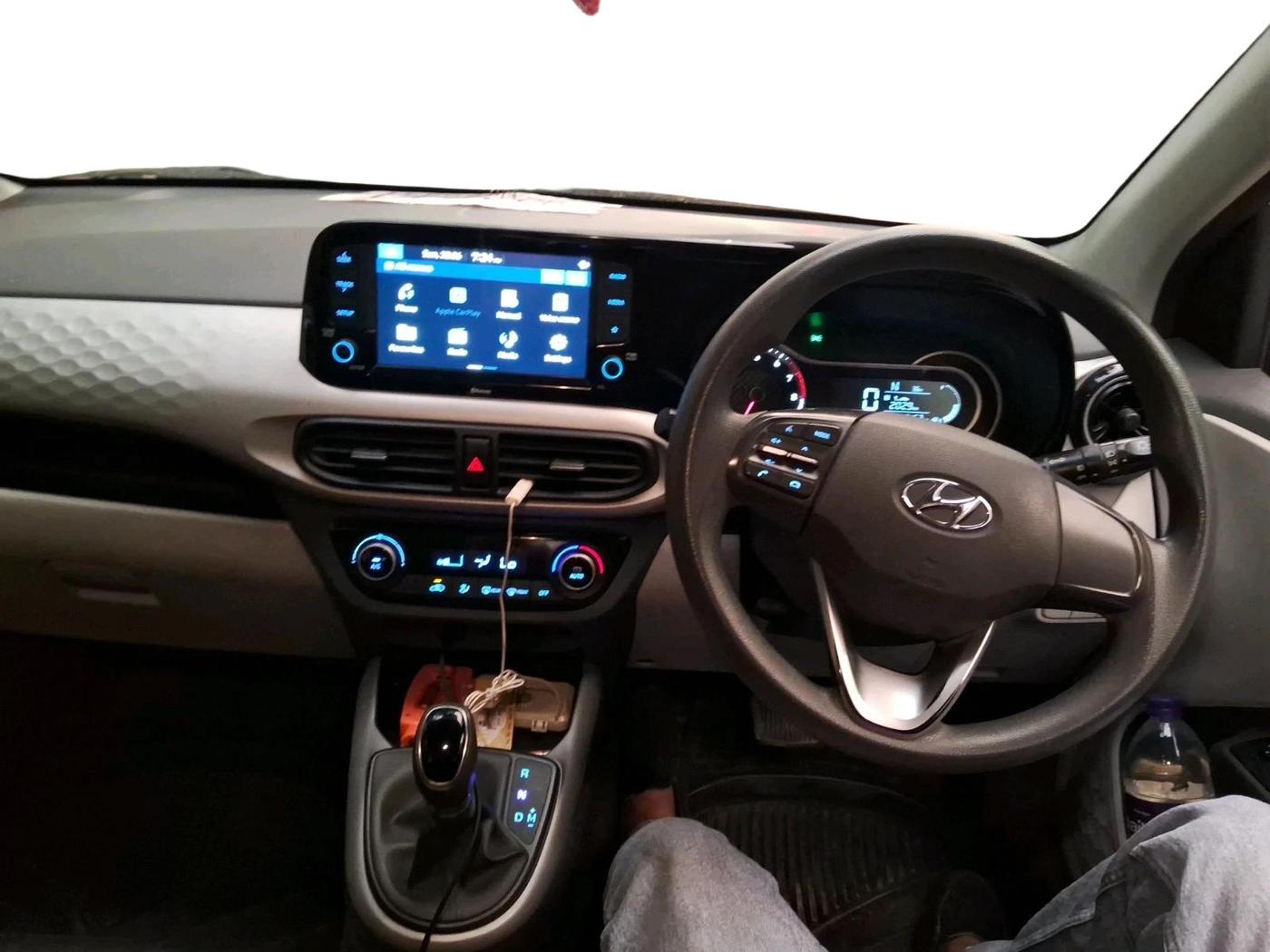2022 Hyundai GRAND I10 NIOS SPORTZ AMT 1.2 KAPPA VTVT, Petrol, Automatic, 42,452 km, interior