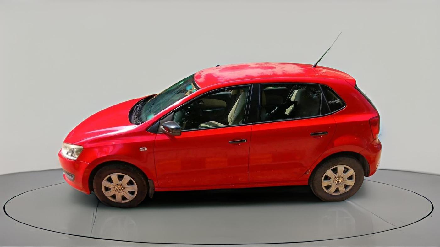 2011 Volkswagen Polo TRENDLINE 1.2L PETROL, Petrol, Manual, 1,03,278 km, exterior