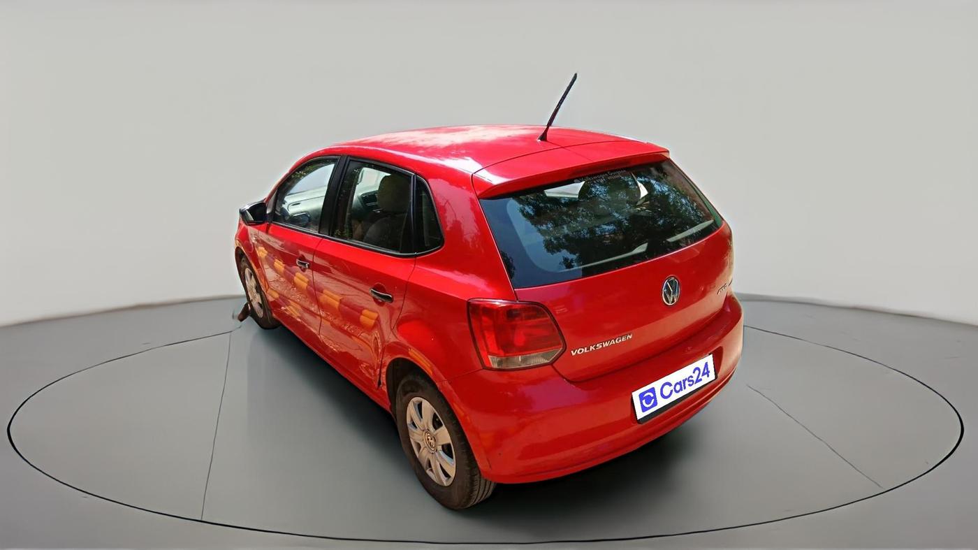 2011 Volkswagen Polo TRENDLINE 1.2L PETROL, Petrol, Manual, 1,03,278 km, exterior
