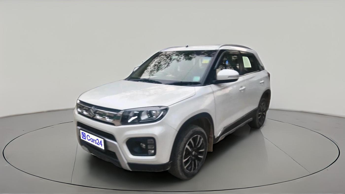 2022 Maruti Vitara Brezza LXI, Petrol, Manual, 74,970 km, exterior