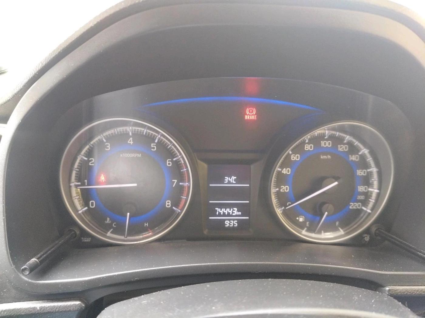 2018 Maruti Baleno DELTA PETROL 1.2, Petrol, Manual, 74,443 km, interior