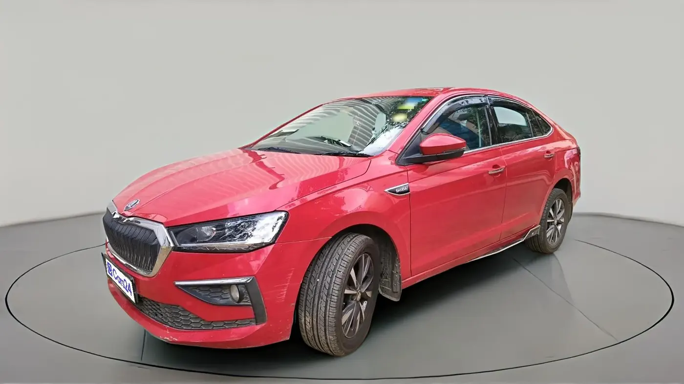 2022 Skoda SLAVIA STYLE 1.0L TSI AT, Petrol, Automatic, 95,000 km, exterior