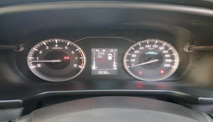 2022 Maruti BREZZA VXI SMART HYBRID, Petrol, Manual, 19,036 km, interior