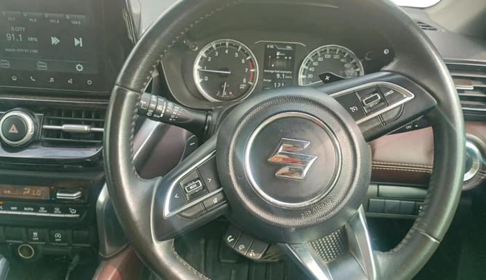2023 Maruti Grand Vitara ALPHA SMART HYBRID AT, Petrol, Automatic, 84,621 km, interior