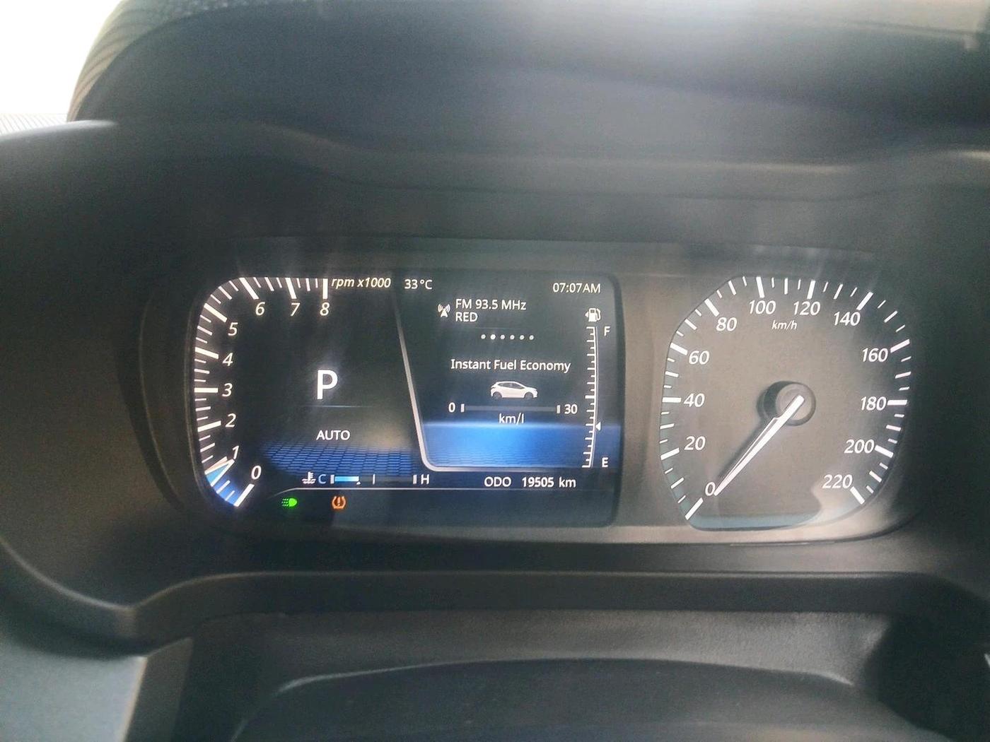 2022 Tata ALTROZ XZA PLUS DARK EDTION, Petrol, Automatic, 19,505 km, interior