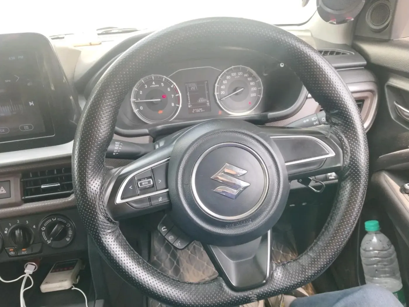 2025 Maruti BREZZA LXI S- CNG, CNG, Manual, 27,325 km, interior