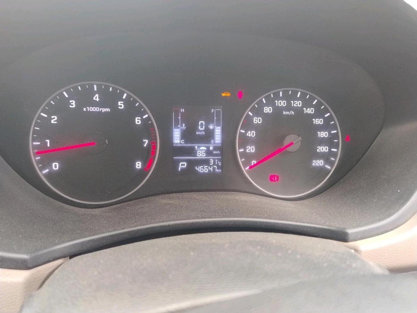 2018 Hyundai Elite i20 ASTA 1.2  CVT, Petrol, Automatic, 46,647 km, interior
