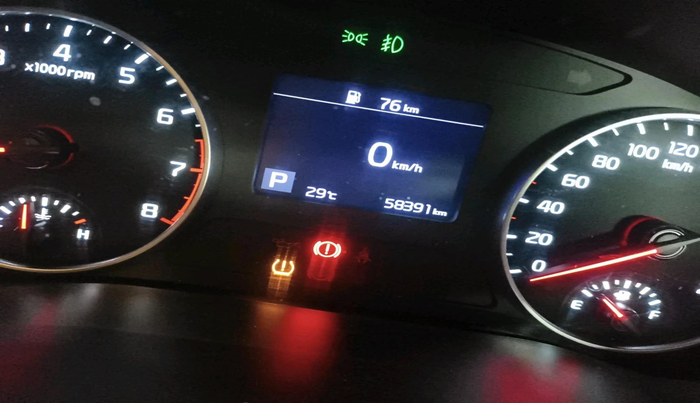 2019 KIA SELTOS HTX IVT 1.5 PETROL, Petrol, Automatic, 58,391 km, interior