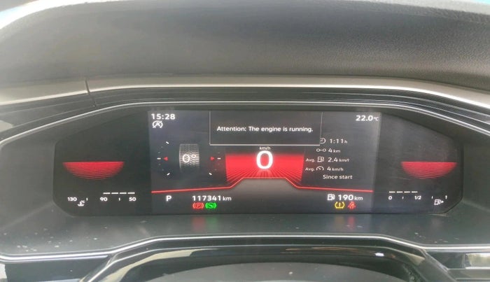 2022 Volkswagen VIRTUS TOPLINE TSI 1.0 AT, Petrol, Automatic, 1,17,341 km, interior