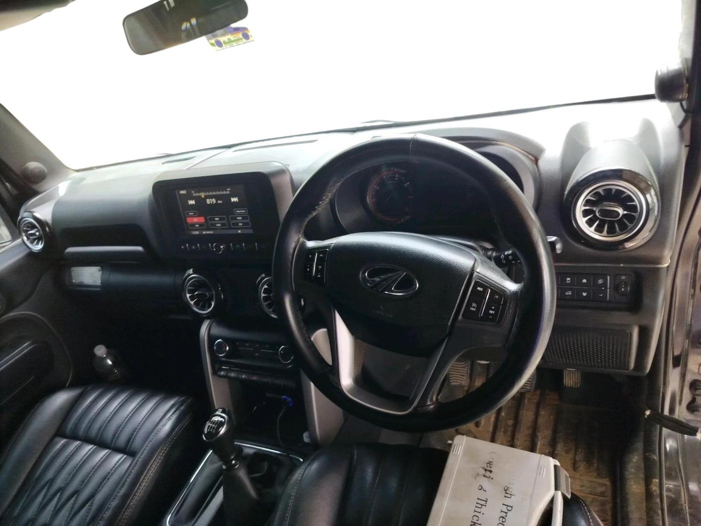 2021 Mahindra Thar LX HT PETROL 4WD MT, Petrol, Manual, 58,700 km, interior