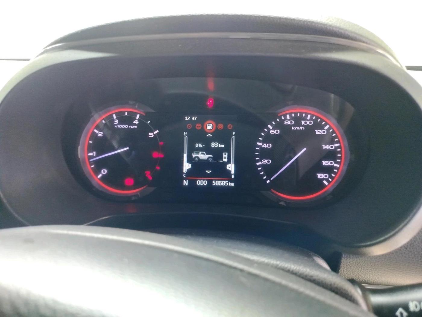 2021 Mahindra Thar LX HT PETROL 4WD MT, Petrol, Manual, 58,700 km, interior