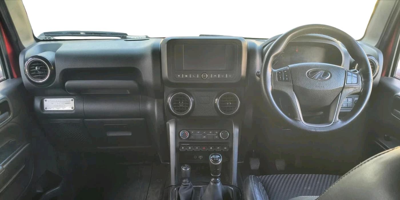 2022 Mahindra Thar LX HARD TOP 4WD MT, Diesel, Manual, 71,590 km, interior