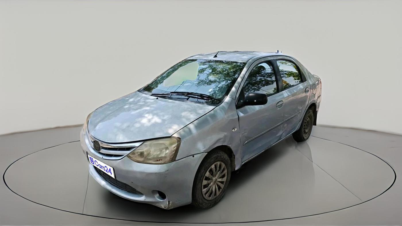 2011 Toyota Etios G, Petrol, Manual, 3,13,516 km, exterior