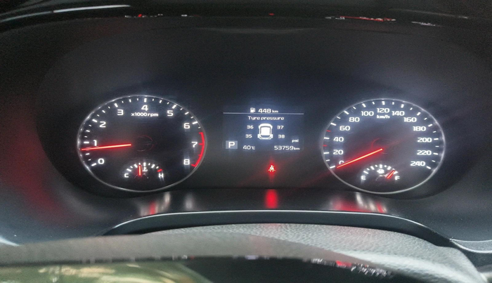 2022 KIA SELTOS HTX IVT 1.5 PETROL, Petrol, Automatic, 53,759 km, interior