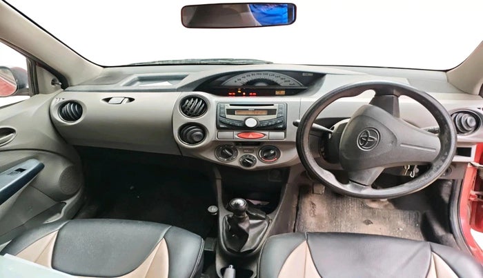 2011 Toyota Etios G, Petrol, Manual, 69,308 km, interior