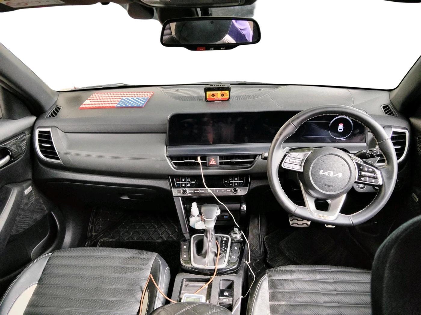 2023 KIA SELTOS  GTX Plus 1.5 Turbo Petrol DCT, Petrol, Automatic, 14,868 km, interior