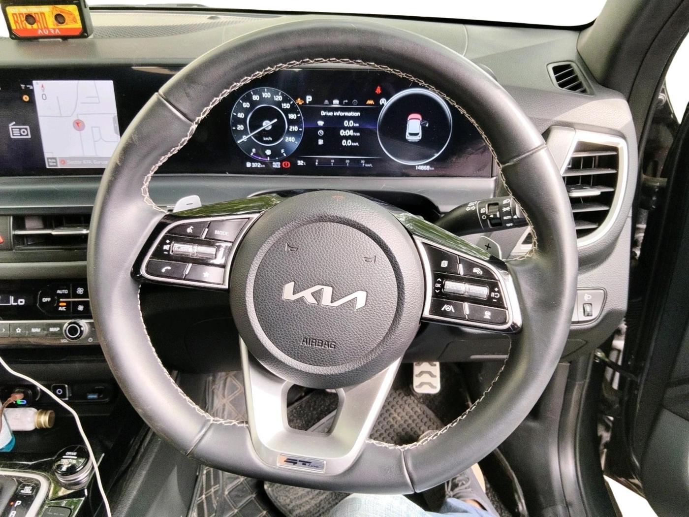 2023 KIA SELTOS  GTX Plus 1.5 Turbo Petrol DCT, Petrol, Automatic, 14,868 km, interior