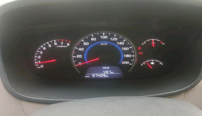 2014 Hyundai Grand i10 ASTA (O) 1.2 KAPPA VTVT, Petrol, Manual, 97,409 km, interior