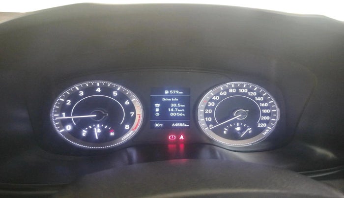 2019 Hyundai VENUE SX 1.0 (O) TURBO, Petrol, Manual, 64,558 km, interior