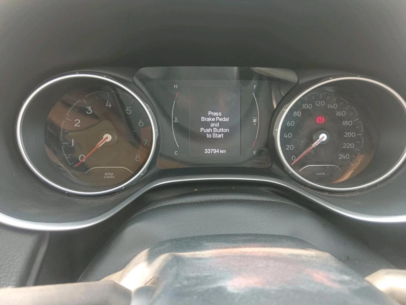 2020 Jeep Compass LONGITUDE PLUS 1.4 PETROL AT, Petrol, Automatic, 1,04,078 km, interior