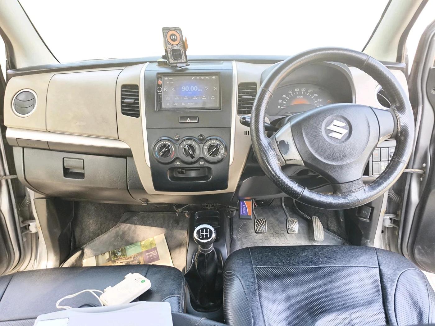 2014 Maruti Wagon R 1.0 LXI CNG, CNG, Manual, 1,12,325 km, interior